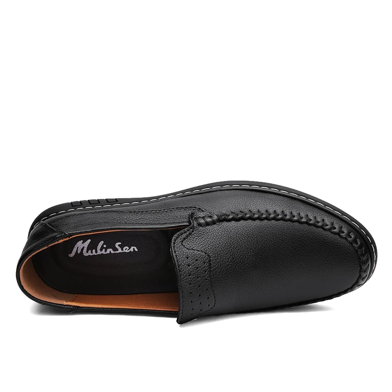 

CYYTL Men Business Shoes Formal Shoes Leather Loafers Men Slip on Dress Wedding Comfortable Shoe for Male Hommes Chaussures