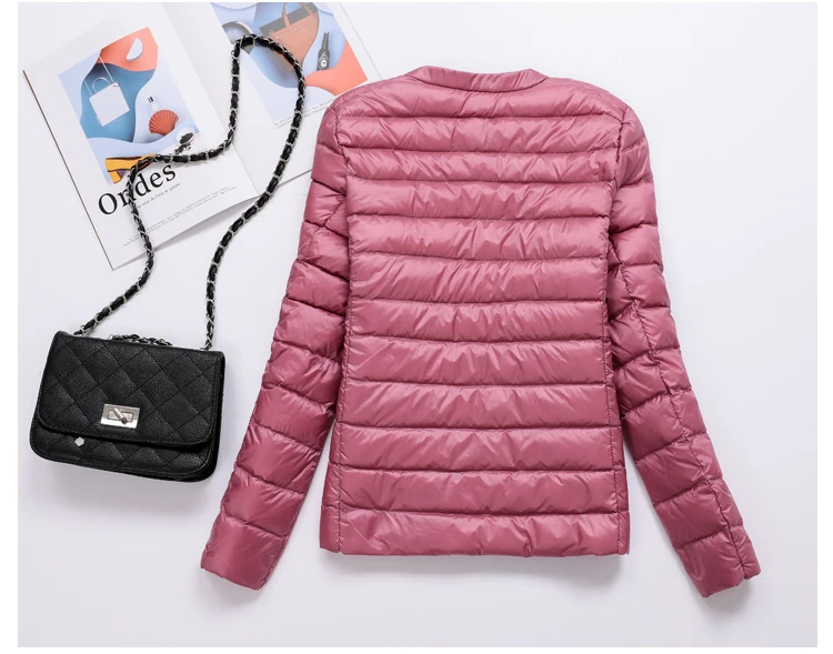 2020 Ultra Light Down Jacket Women Autumn Winter Puffer Coat Short Korean Women's Jackets Coats RSYL001 KJ3081 |