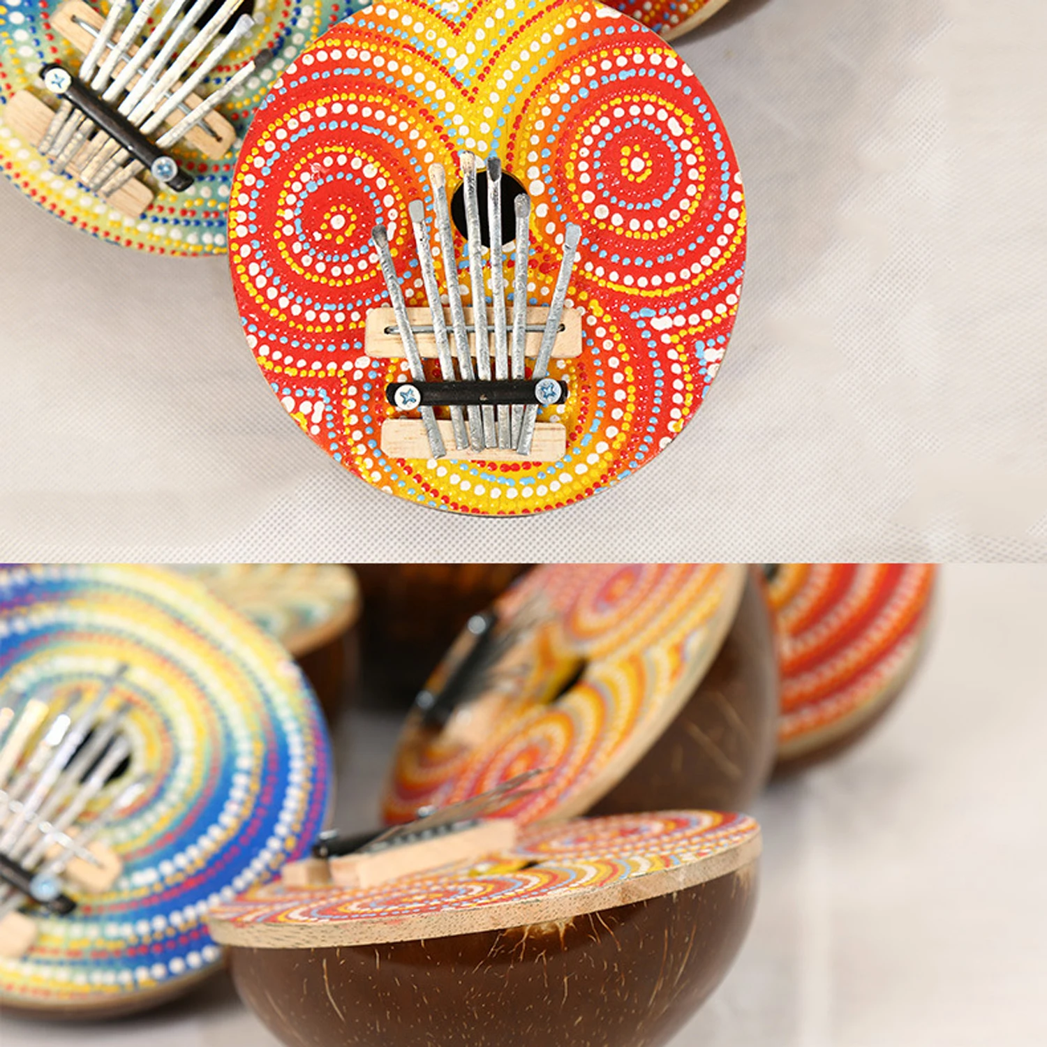 Чехол-накладка для клавиатуры с изображением кокоса 7 клавиш |