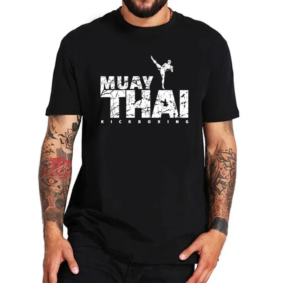 Новейшая Мужская футболка для тайского кикбоксинга и блитца джудо карате