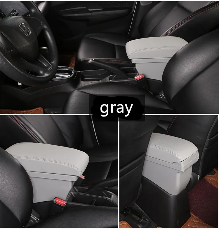 Для Volkswagen VW Polo Подлокотники коробка с двойным дном+ usb 2011