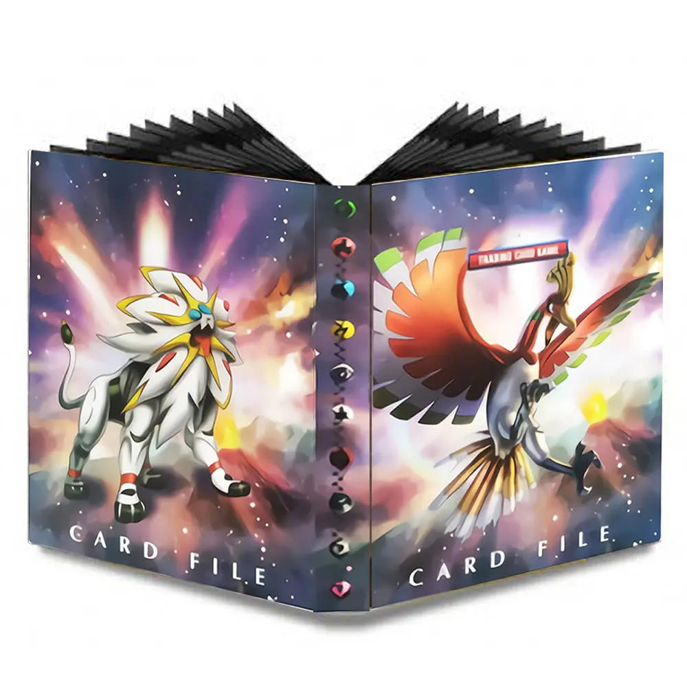 

240pcs Album Pokemon Anime Game Card EX GX Pokemon Album Book Binder Folder Collectors Capacity Loaded List Kids Holder Toys