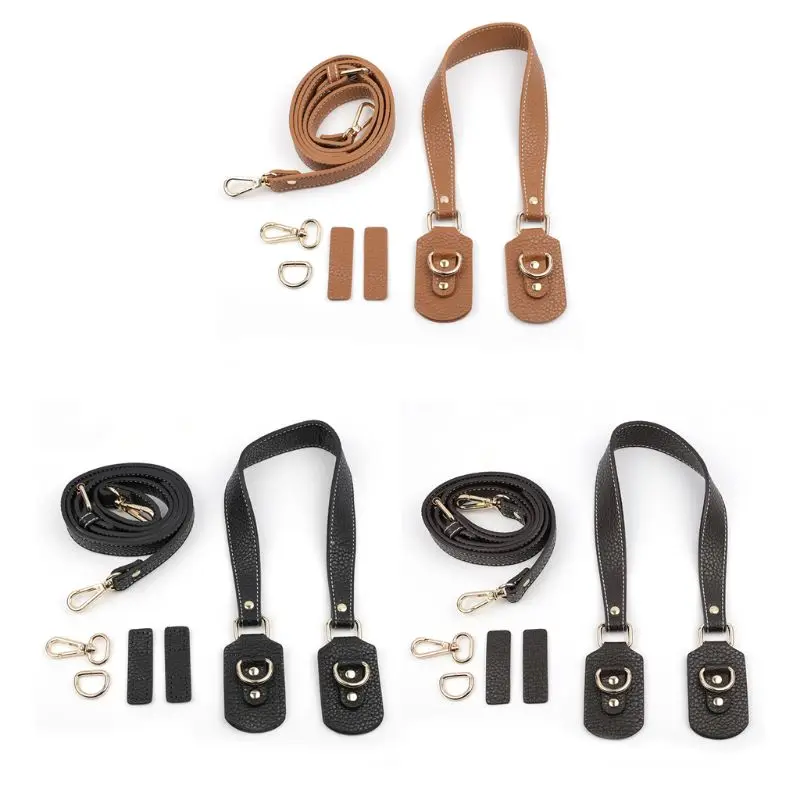 1 комплект сделай сам кожаная сумка на ремне модный наплечный кошелек сменные