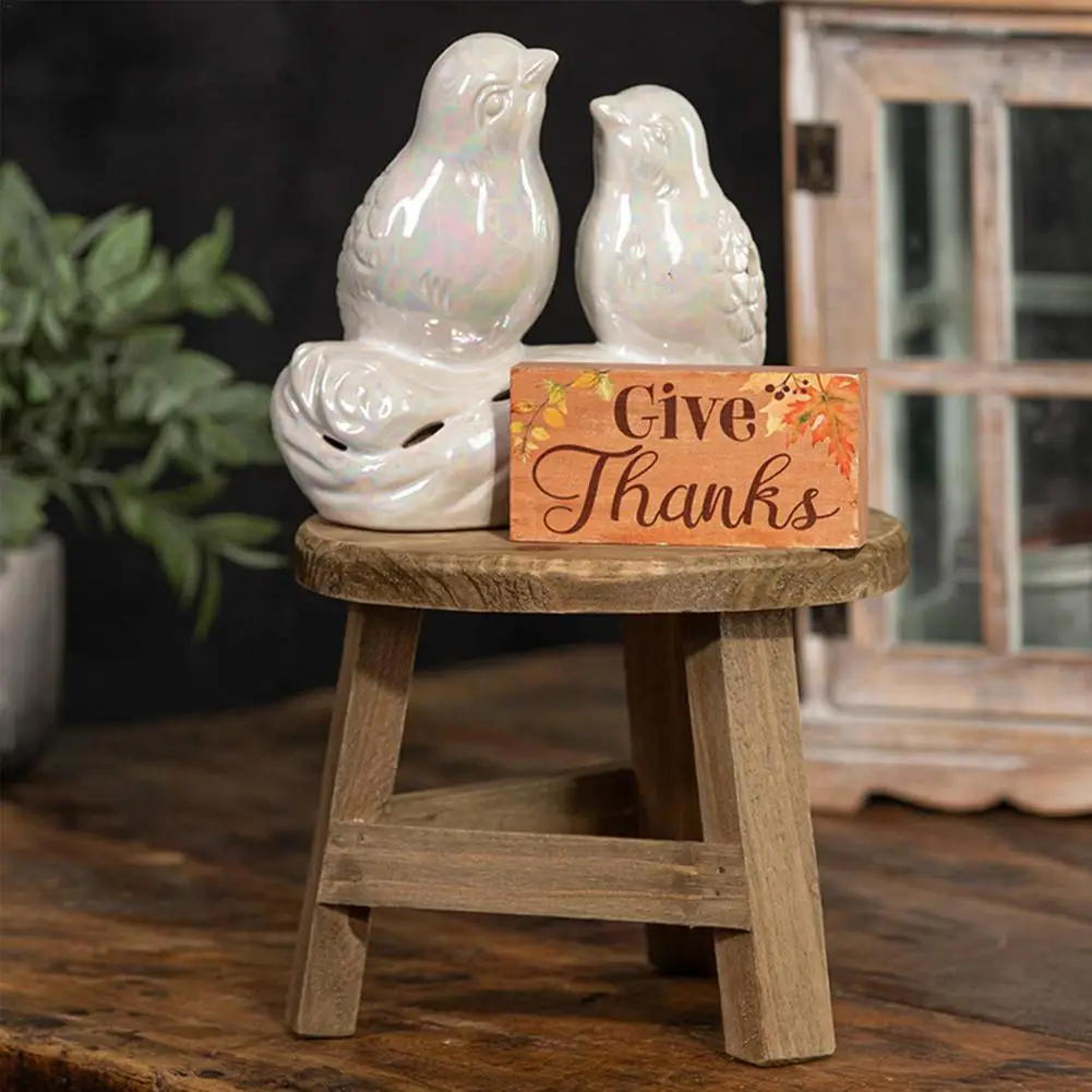 

High Stool Plant Stand Multi-function Wooden Flower Pot Holder High Stool Plant Stand Multi-function Wooden Flower Pot Holder