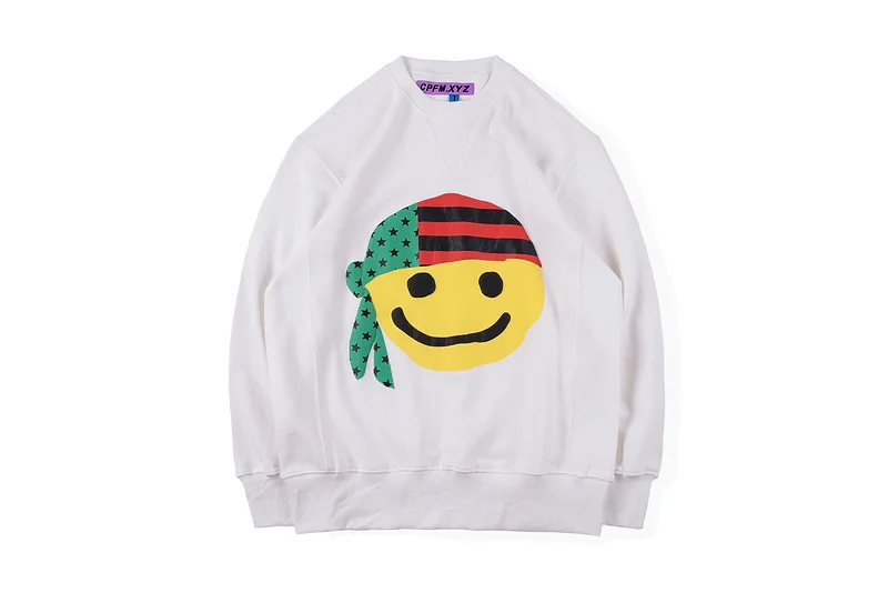 

New Arrivals 2020 CPFM.XYZ Cartoon Foaming Printing Sweatshirt Men Women Couples Crewneck High Street Oversize Hip-hop Pullover