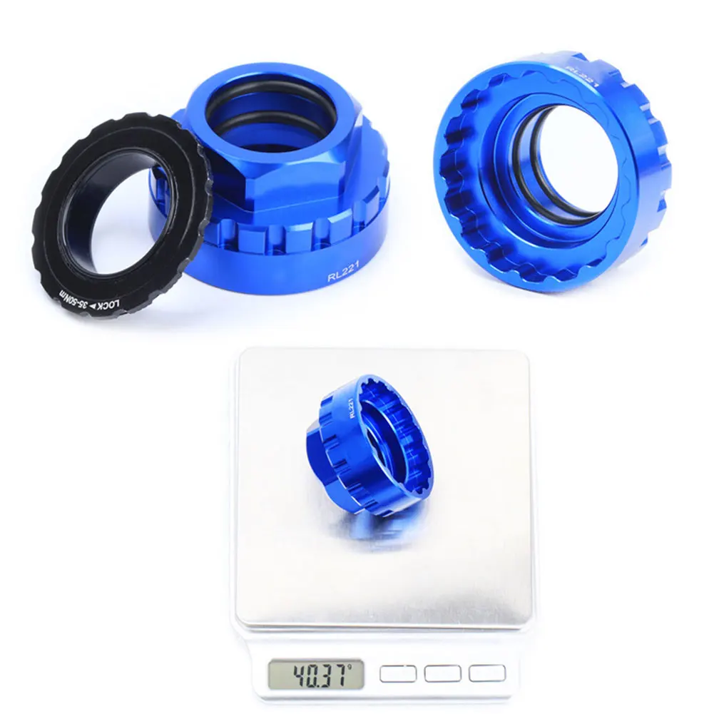 

Chainring Tool 12-Speed Mount Chainwheel Lockring Aluminum Alloy MTB Bike Chainring Direct Mount Tool for M7100/M8100/M9100