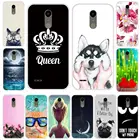 Силиконовый чехол для LG K10 2017, чехол с рисунком для LG K 10 2017