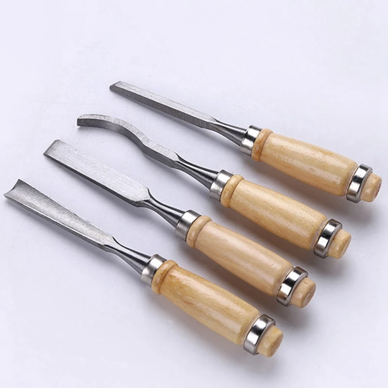 

12 Pcs Wood Sculpture Carving Chisel Tool Set DIY Art Craft Woodworking Sculptural Gouges Hand Wood Carving Chisel Tools