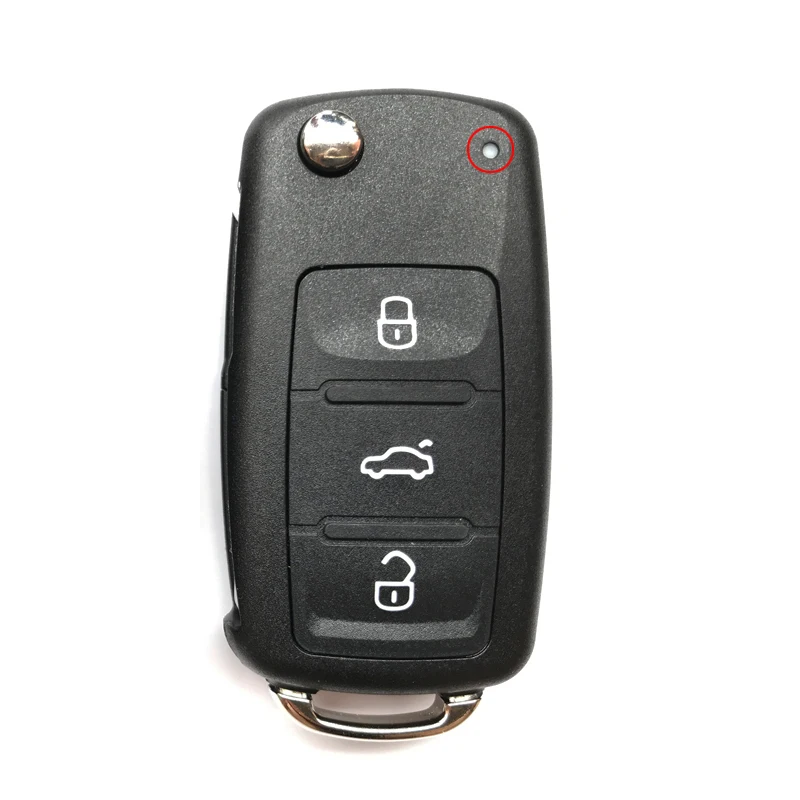 

Чехол для дистанционного ключа с 2/3 кнопками для Skoda Octavia VW Volkswagen Golf Sagitar SEAT Mk6 Polo Passat CC Tiguan