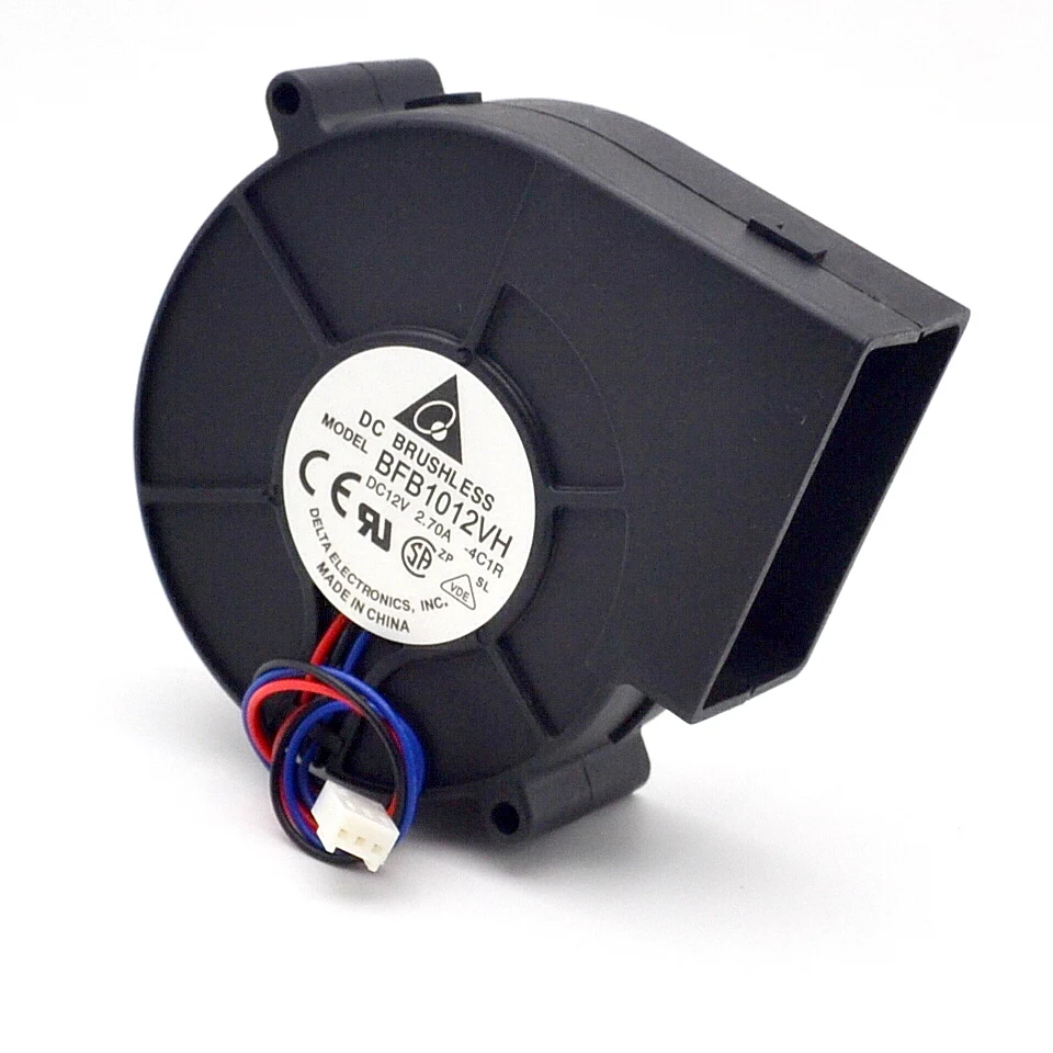 Промышленный вентилятор для delta BFB1012VH DC 12V 2.7A духовой 9733 3-контактный - купить по