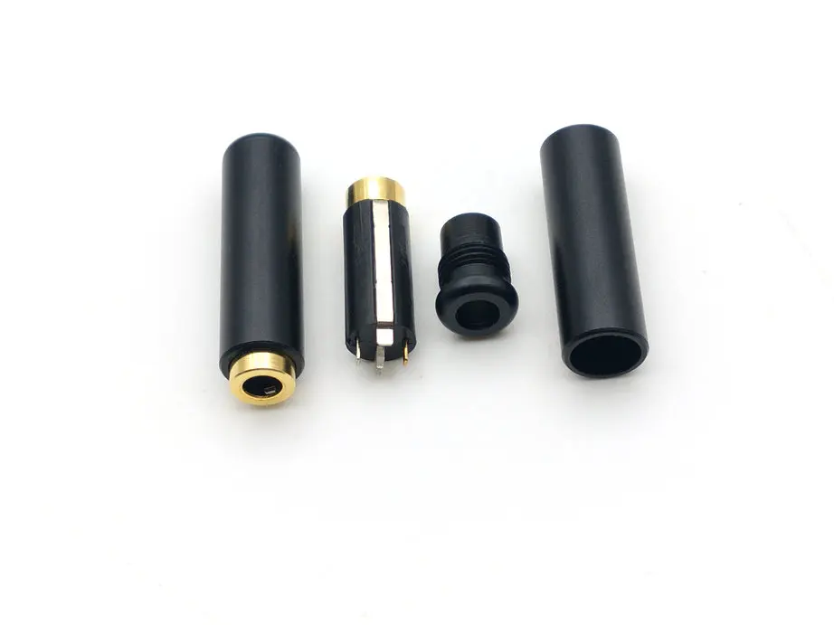 3 5 мм 4 полюсная гнездовая ремонтная гарнитура наушники аудио пайка сделай