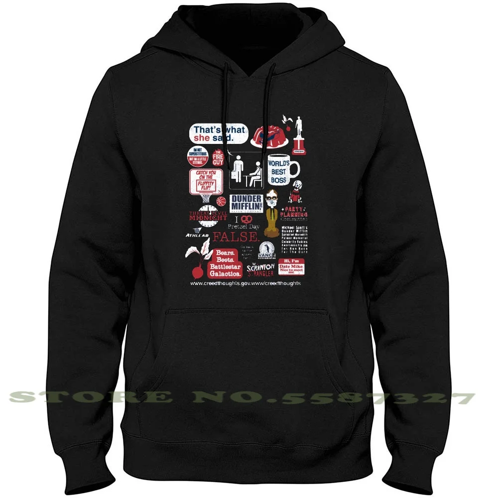 

Кофта с надписью «Pretzel Day», «полночь», «скраптон», худи с надписью «Mashup» для мужчин и женщин, «Dunder Mifflin Paper Thats What»