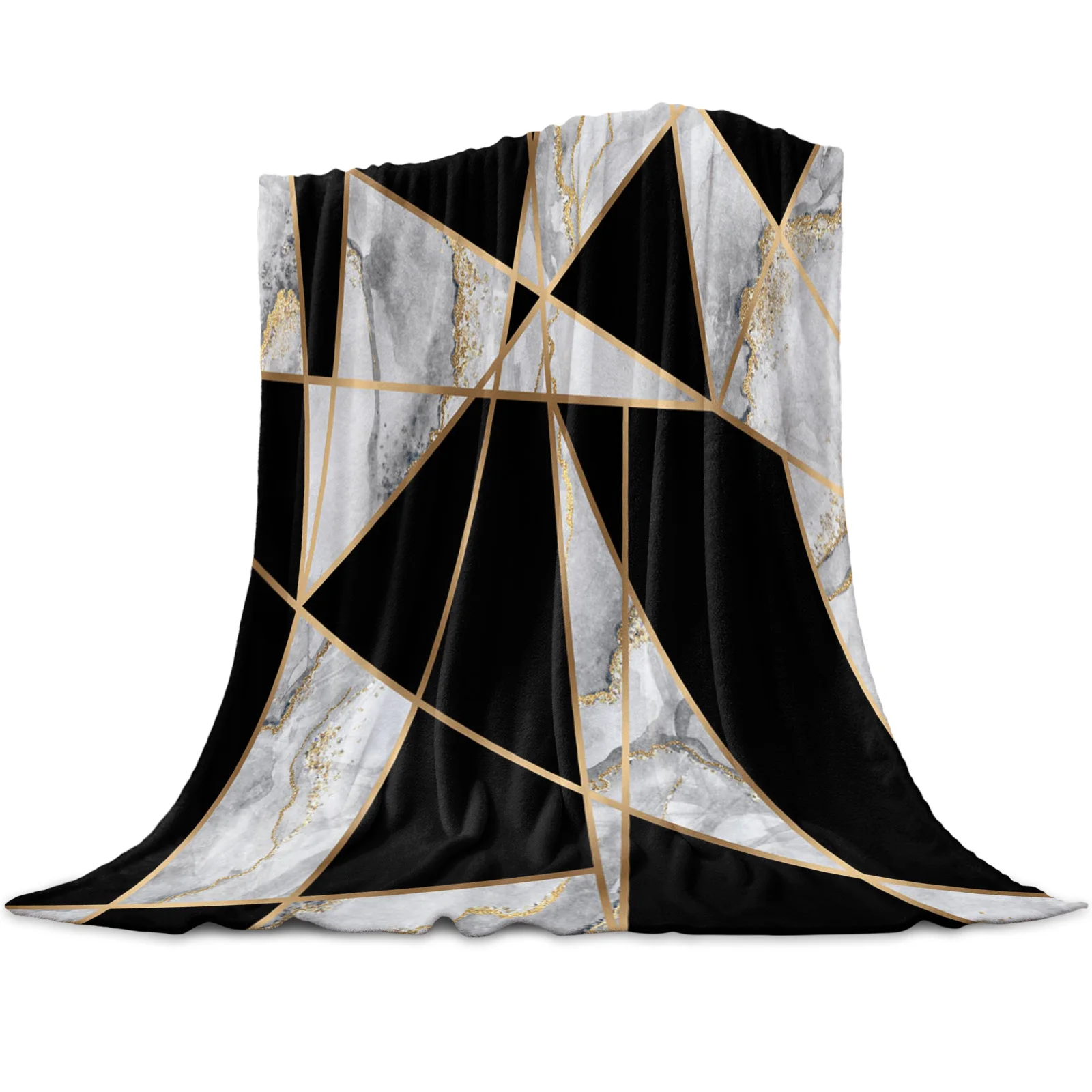 

Marble Soft Blanket for Bed Sofa Cover Summer Large Travel Throw Bedspread Blankets Carpet