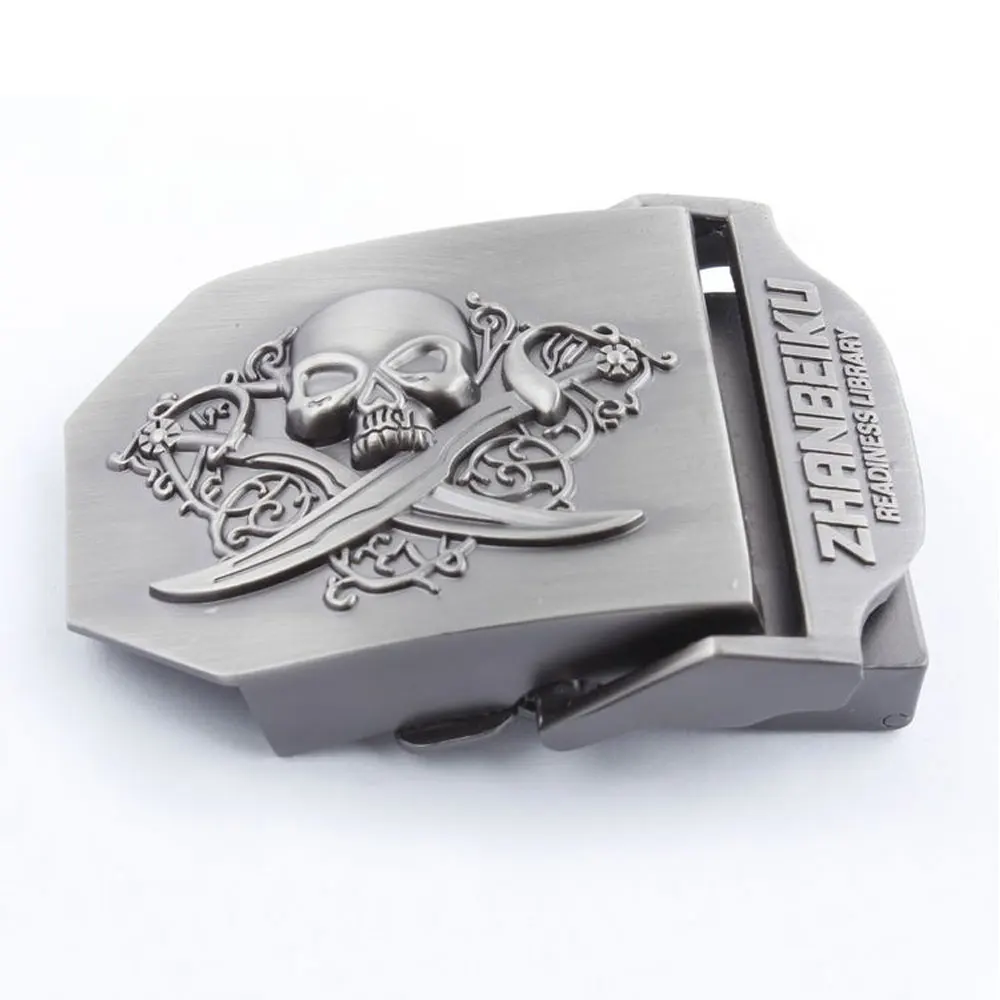 Ремень парусиновый мужской Модный повседневный брезентовый с 3d рисунком пиратов