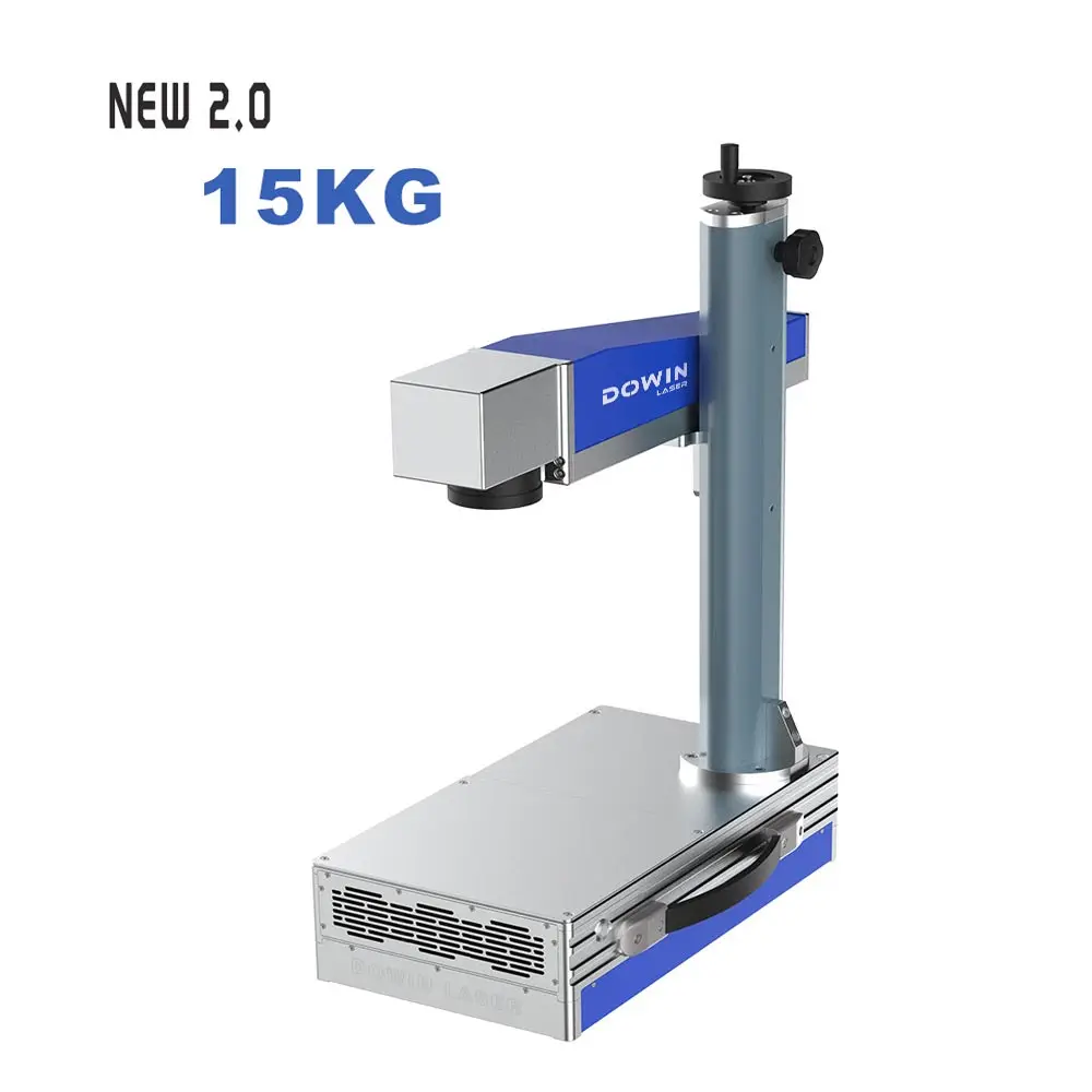 Рекламная цена лазерная маркировочная машина лазерный Qr-код принтер с