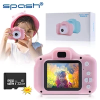 spash childrens camera hd 1080p 1300w pixel with 32 gb tf card camera toy for video recorder camcorder child camaera toy gifts