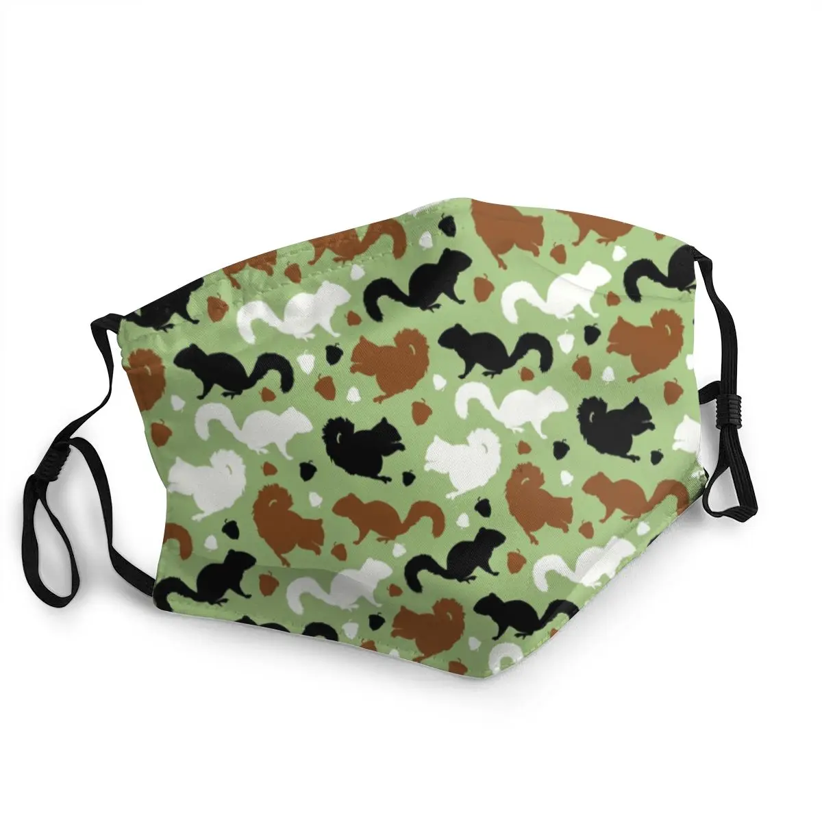 

Многоразовая смешная маска-белки, маска для защиты от пыли и смога, респиратор, маска для рта