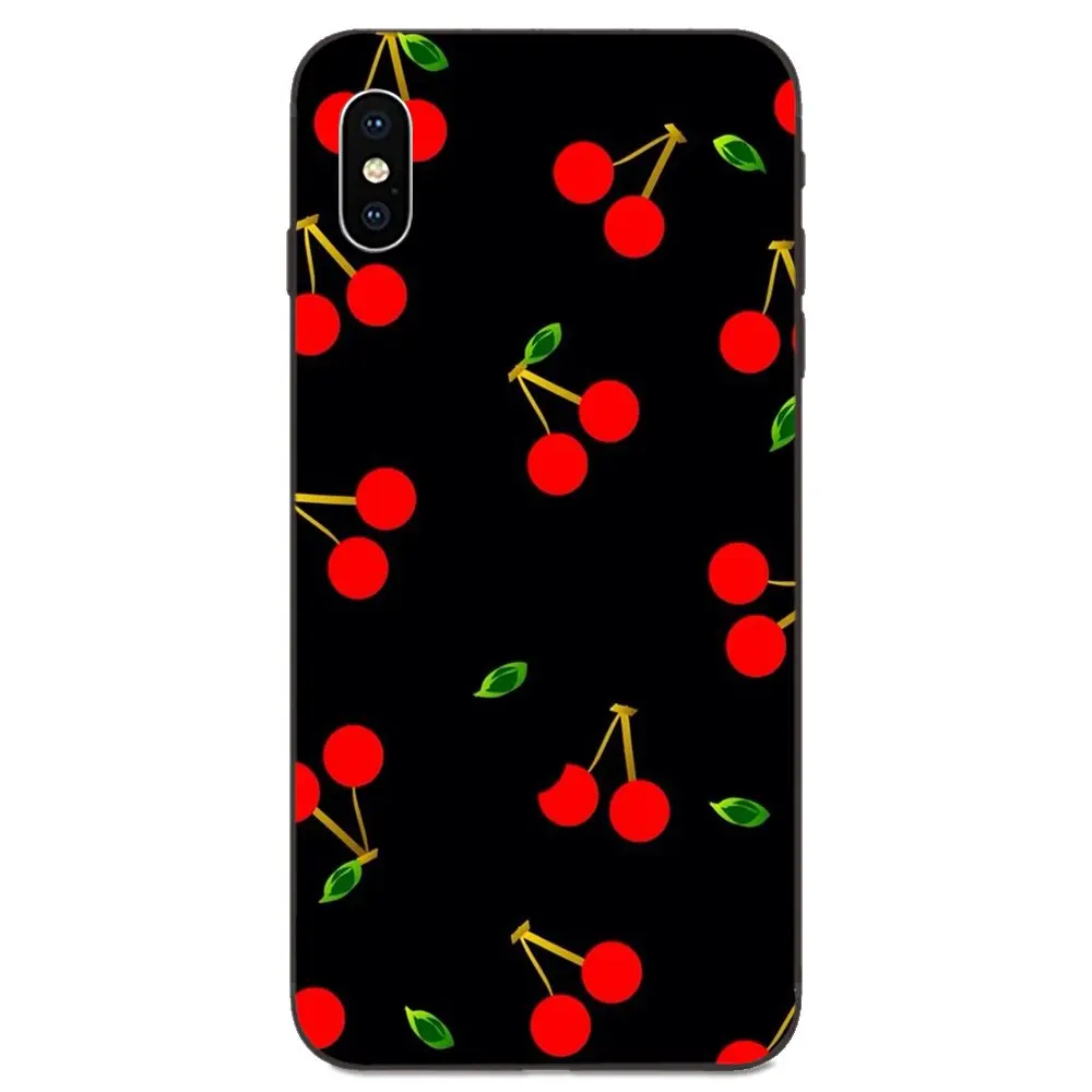 Зеленый Вишневый фрукт для продуктов питания вишневый цвет Huawei nova 2 2S 3i 4 4e 5i Y3 Y5 II Y6