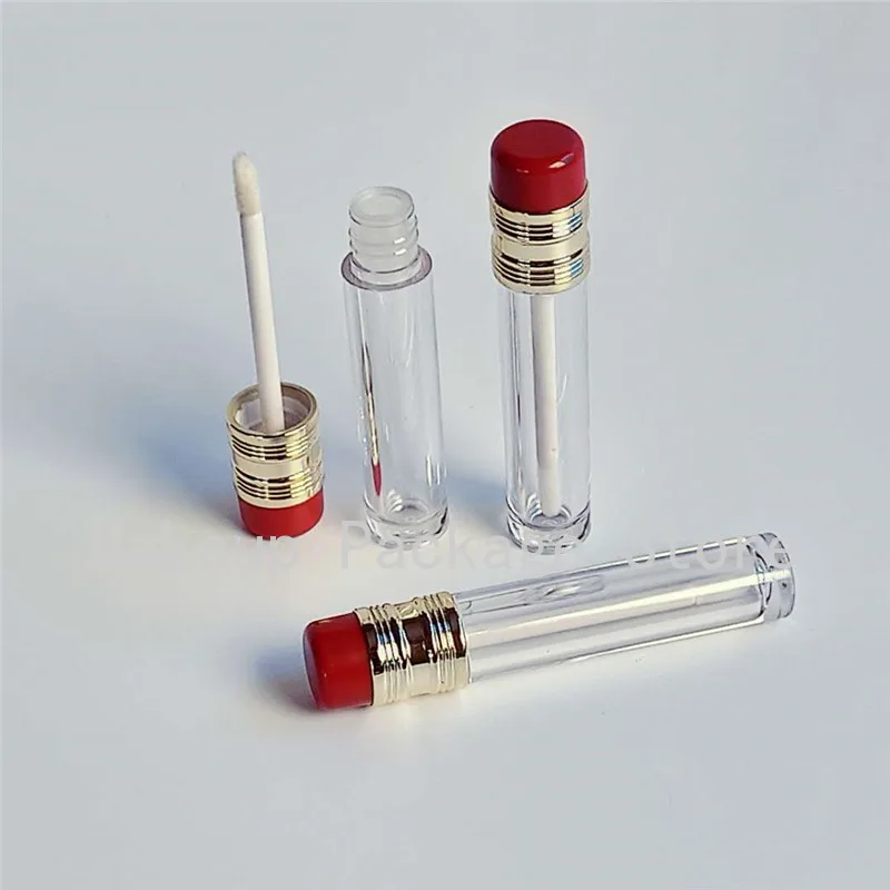 

10/30/50/100pcs Cosmetic Empty Containers Plastic 3.5ml Pencil Lip Gloss Tube Makeup Liquid Lipstick Lip Accessories Concealer