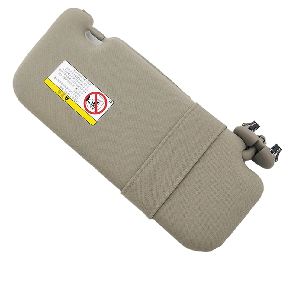 Левый автомобильный солнцезащитный козырек водителя для Toyota Corolla 2007 2013 без