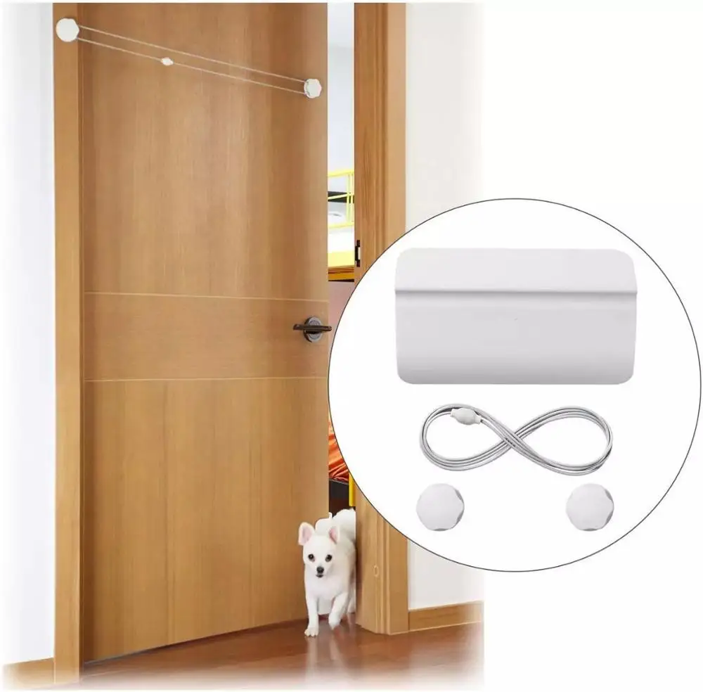 

Pet Door Ideal Design Training Cat Open Doors By Themselves Without Drilling Easy Installation For Large Medium Small Cats Dogs
