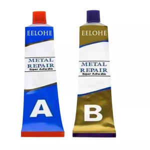 20/50/100g Hot Industrial Repair Paste Glue Heat Resistance Cold Weld Metal Repair Paste A&B Adhesive Gel Casting Agent Dropship