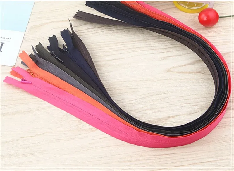 50 см длинные невидимые портновские молнии DIY нейлоновая катушка молния для шитья одежды аксессуар молния deslizadores de cremalleras