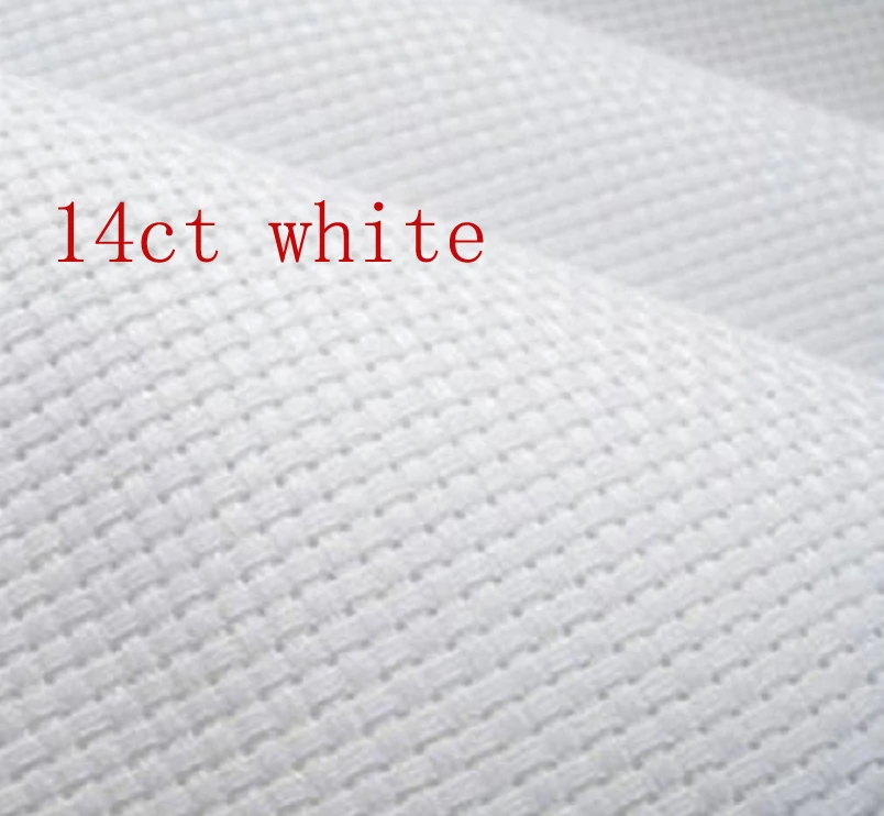 9TH 14CT вышивка Φ Вышивка крестом Женская пластиковая ткань для ручной вышивки 14 8*20