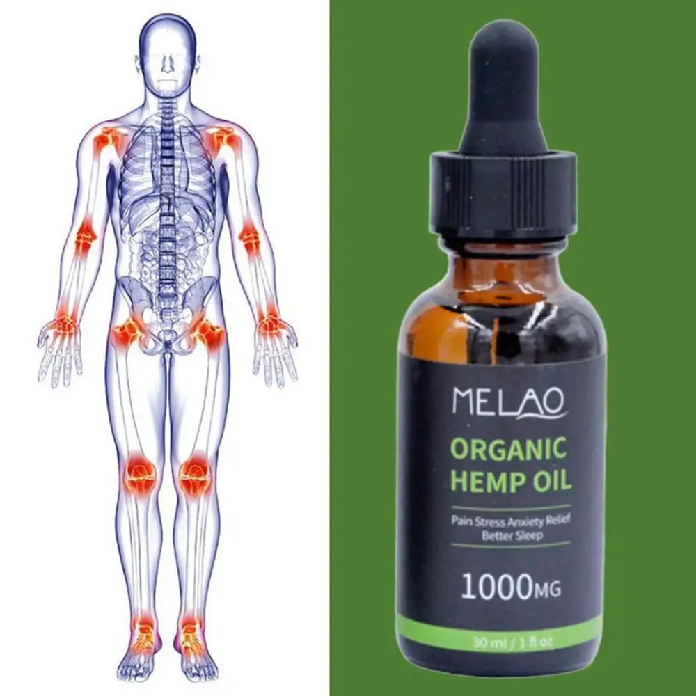 30 мл органическое эфирное масло био-активное конопляное капли травяное уход за