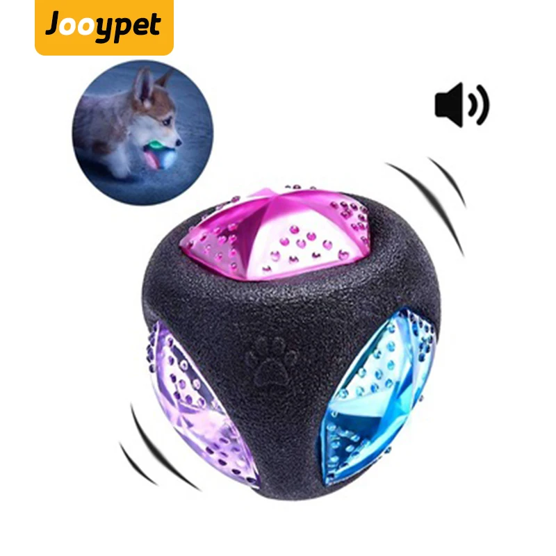 JOOYPET интерактивные электронные игрушки для домашних животных жевать мяч из ТЭП