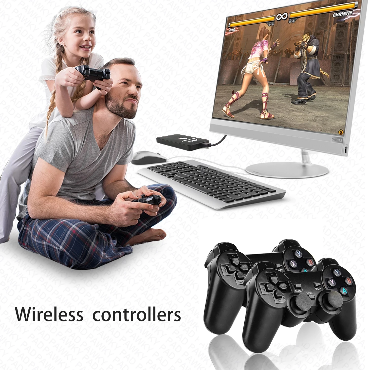 2T HDD Pawky Pad Ретро видео игра 4K 3D портативная внешняя игровая консоль для G