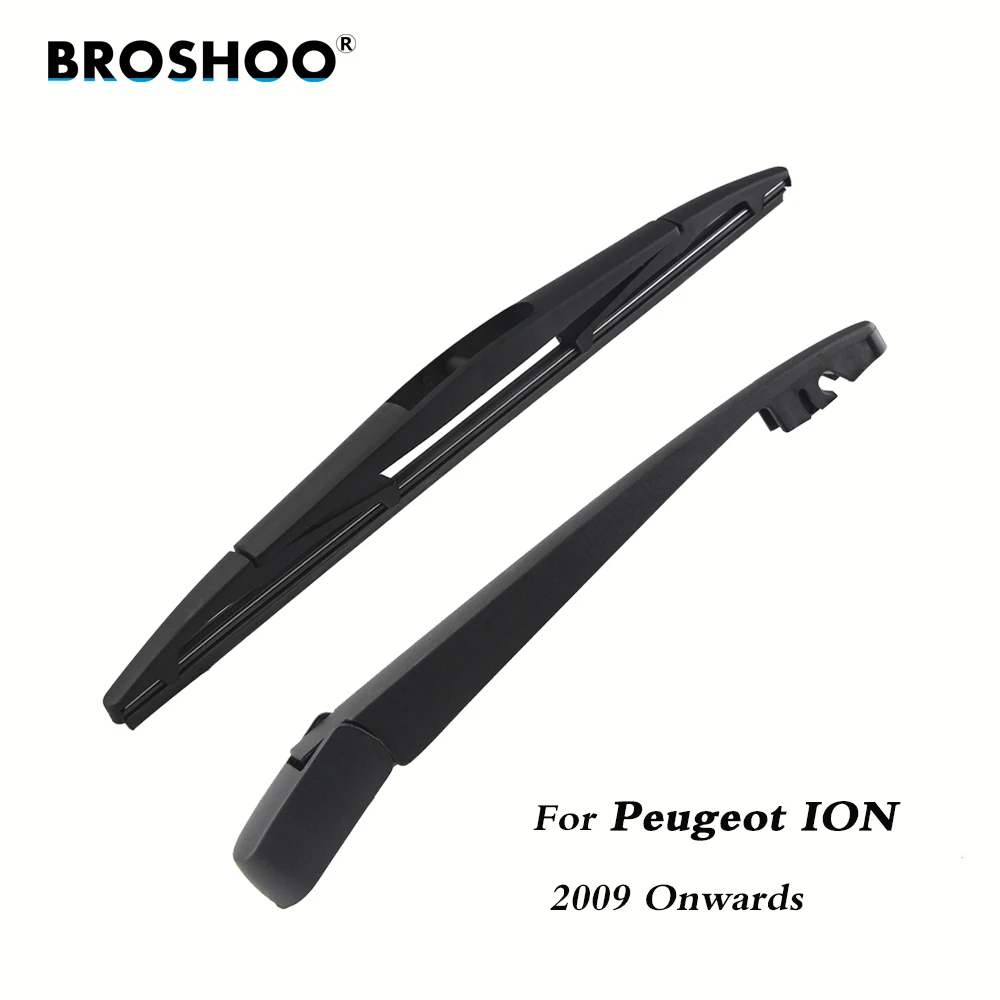 

BROSHOO Car Rear Wiper Blade Blades Back Windscreen Wiper Arm For Peugeot ION Hatchback (2009 Onwards) 305mm Auto Styling