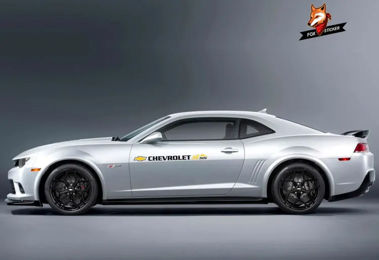 Спортивные полосы автомобильные наклейки с обеих сторон спортивные для Chevrolet CRUZE