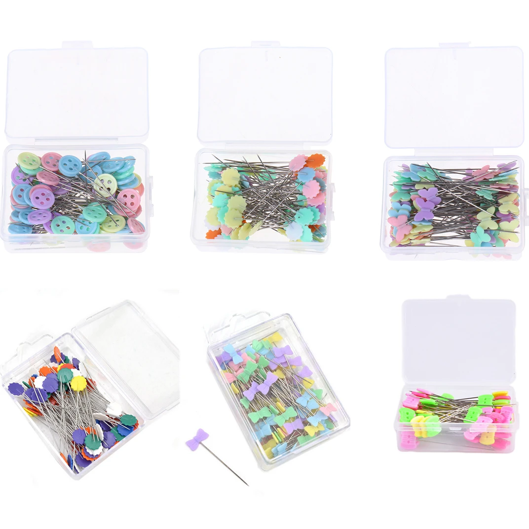 100 шт./упак. высококачественные Швейные аксессуары шпильки для шитья фиксирующие