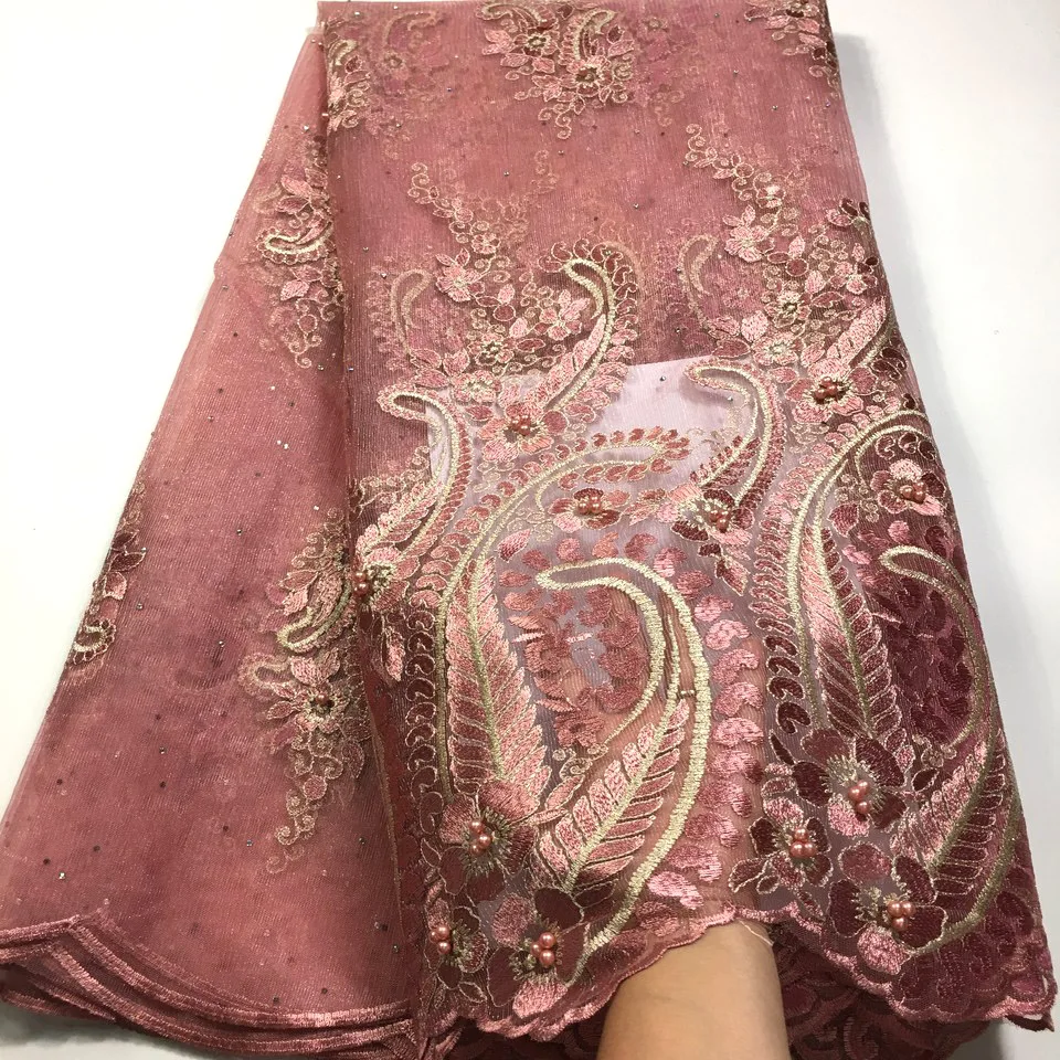 Африканская кружевная ткань 2021 нигерийские кружева с вышивкой для невесты