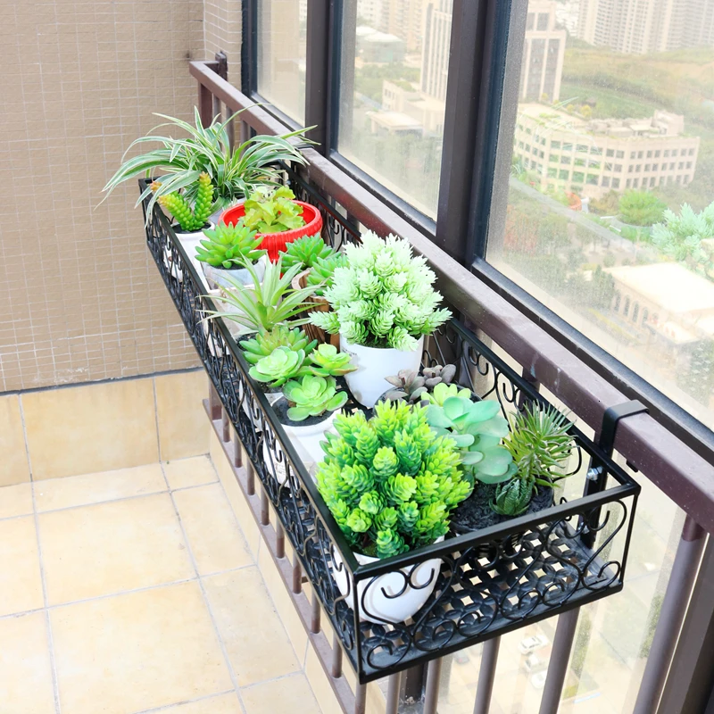Mensola Porta Piante Varanda поддержка Pour Plante Декор Утюг балкон Balkon Balcon Цветочная полка завод стеллаж