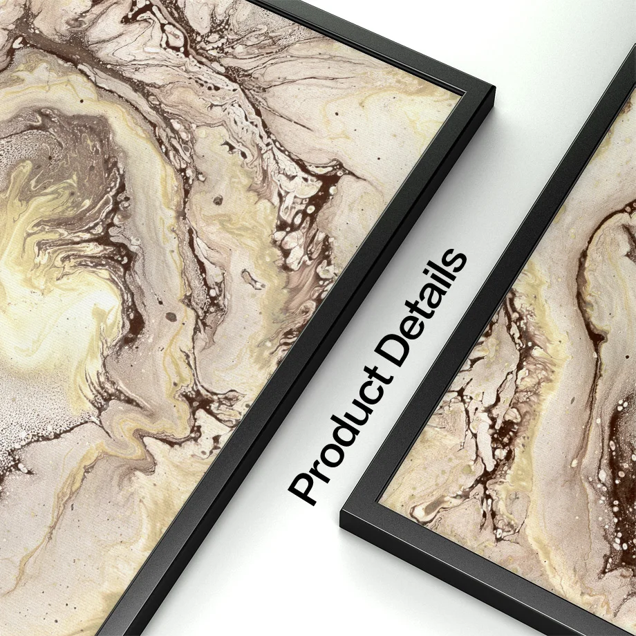 Мраморный узор линия цитаты пейзаж настенная Картина на холсте скандинавские