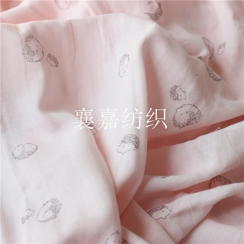 100x148 см милая маленькая ежик толстая хлопковая ткань для мальчиков одежда