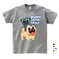 2021 summer cartoon tee tops for boy girls clothing children white funny t shirt kids t shirt clothes cotton top summer clothing