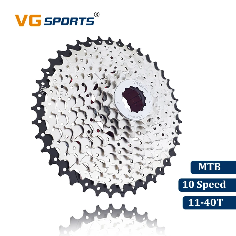 VG спортивный горный велосипед MTB 10 скоростная кассета Velocidade S 40T велосипедные