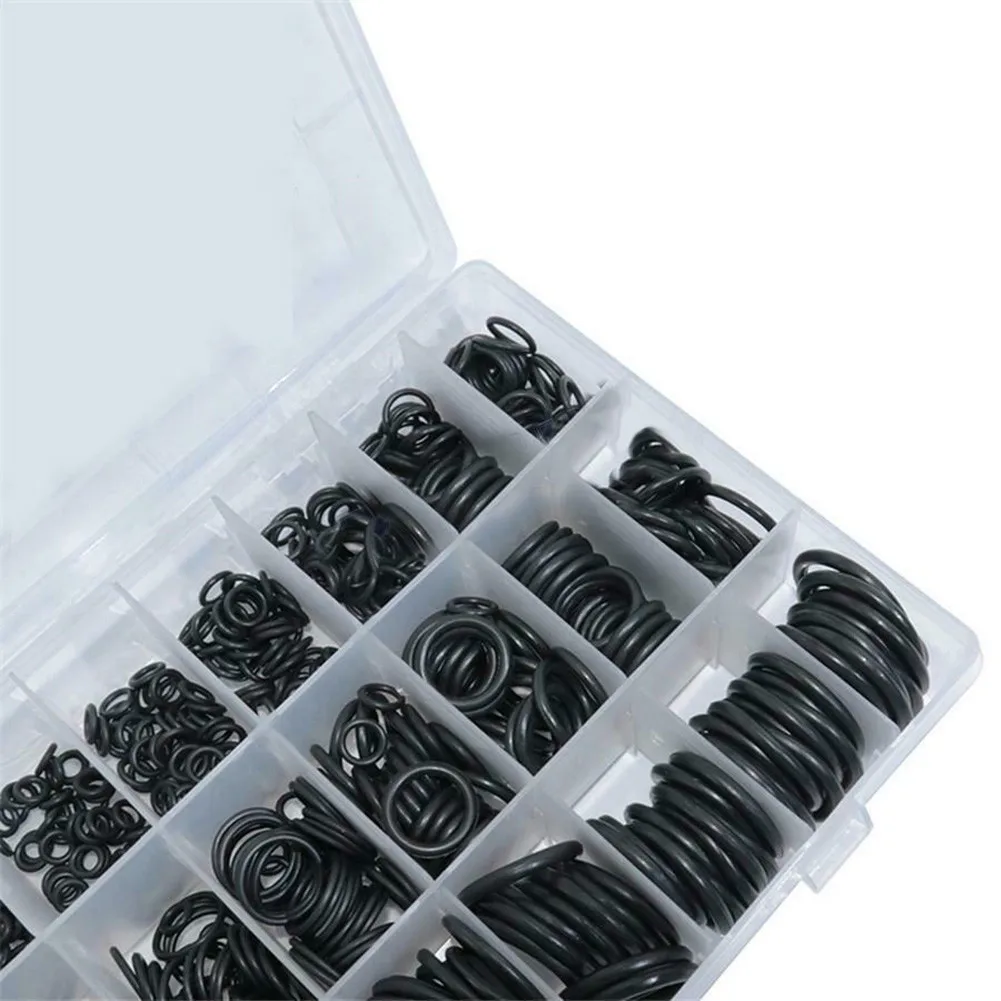

1200pcs 1.5/2.4/3.1mm Car O Ring Seal Assortment Set Kit Universal Auto O-Shape Sealing Ring For Garage Plumbing Pipeline