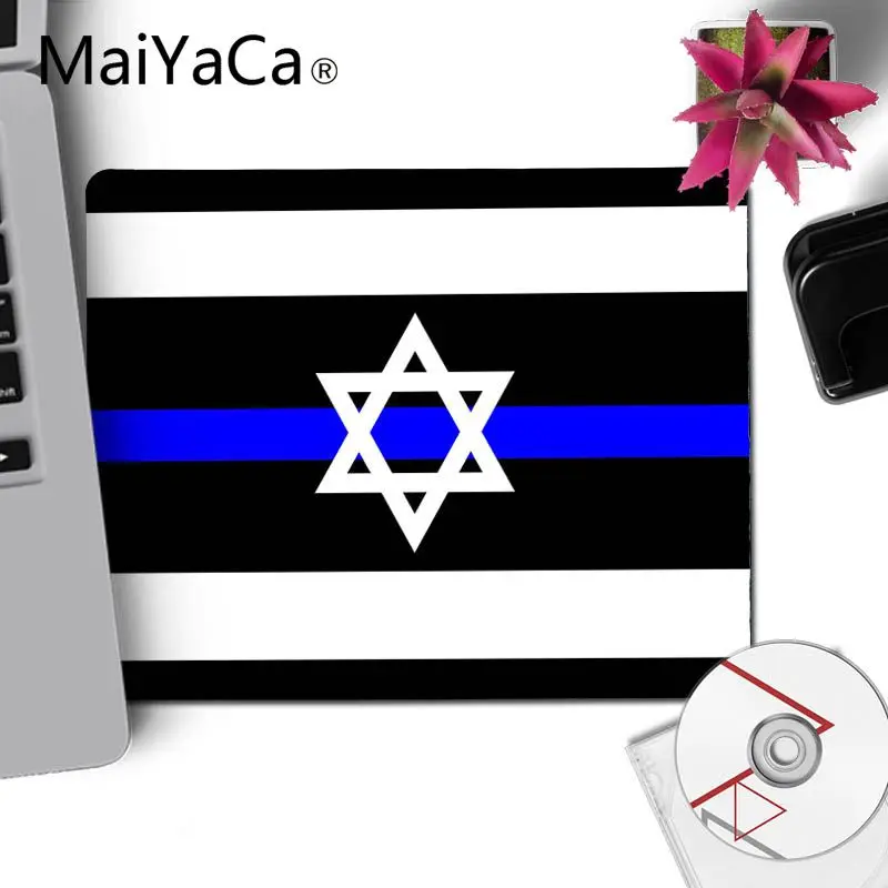MaiYaCa новый коврик для мыши с принтом флага Израиля игровые коврики игровой xl xxl