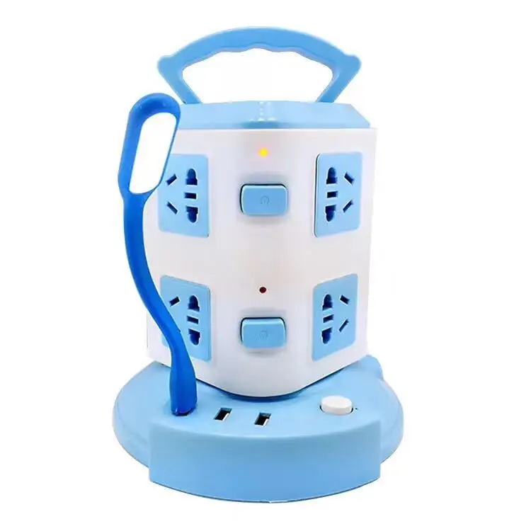 

Vertical Socket with USB Power Strip Plug-in Board for Computer Tower Multi-purpose Terminal Block