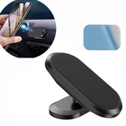 Магнитный автомобильный держатель для телефона на приборной панели, универсальная мини-подставка для iPhone, Samsung, Xiaomi, металлический магнитный автомобильный держатель для GPS, настенный держатель