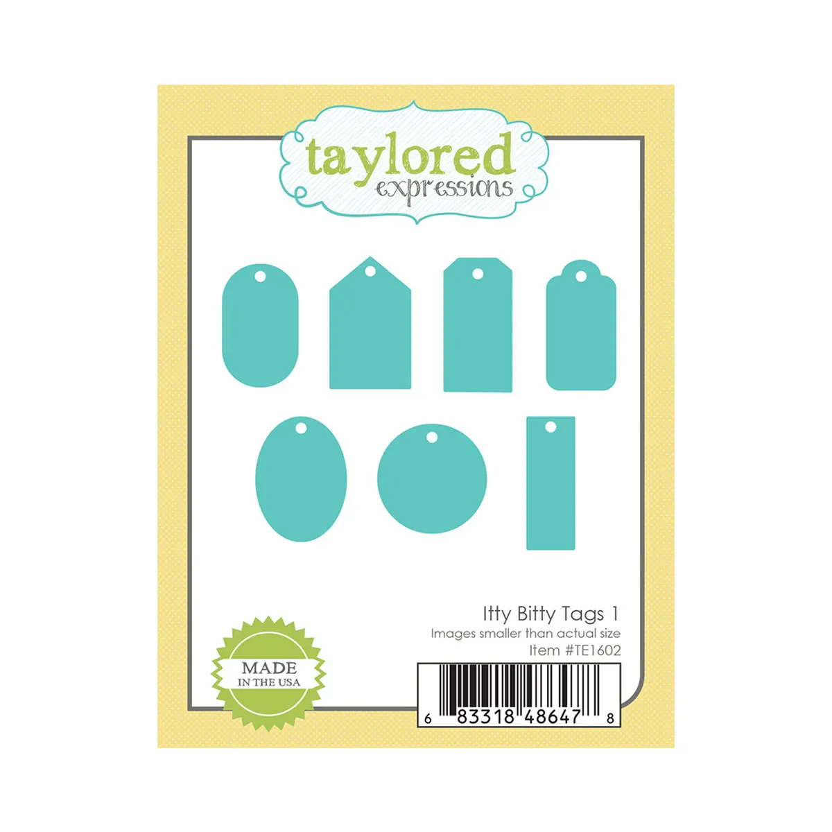 

Itty Bitty Tags 2021 New Arrive Metal Cutting Dies Scrapbook Album Craft Diary Decoration Embossing DIY Greeting Card Handmade