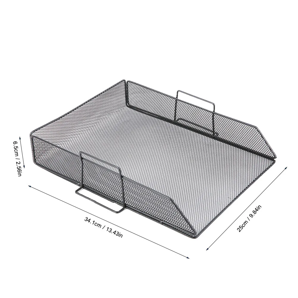Простой Штабелируемый Лоток для хранения документов офисный демонстрационный