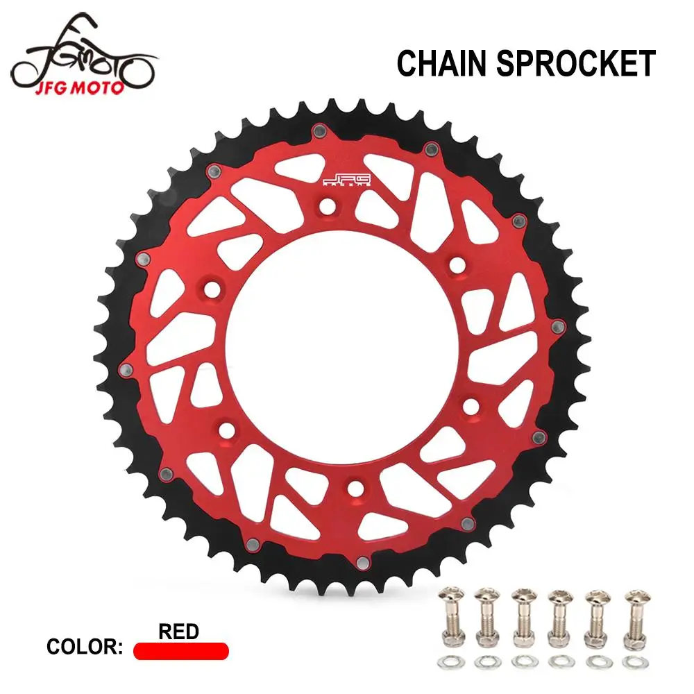 Задняя цепная Звездочка для мотоцикла 45 47 48 49 50 51 52 HONDA CR CRF XR CRM 125 R 150 F 230 M X 250 300 350 430