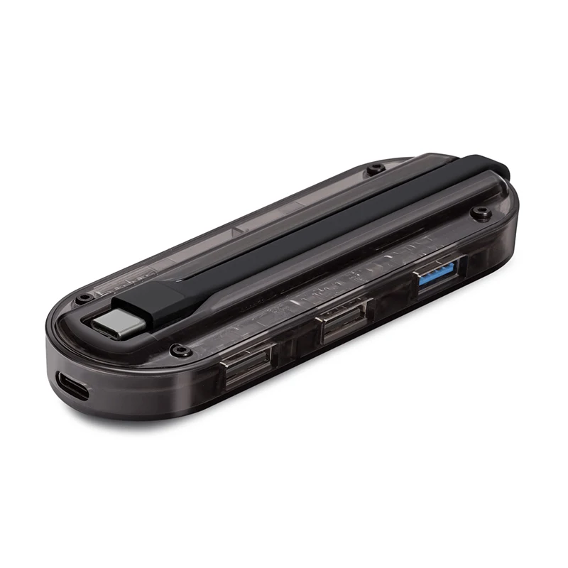 USB-концентратор 7 в 1 USB 3 0 Type-C HDMI Gigabit Ethernet SD/TF PD | Электроника