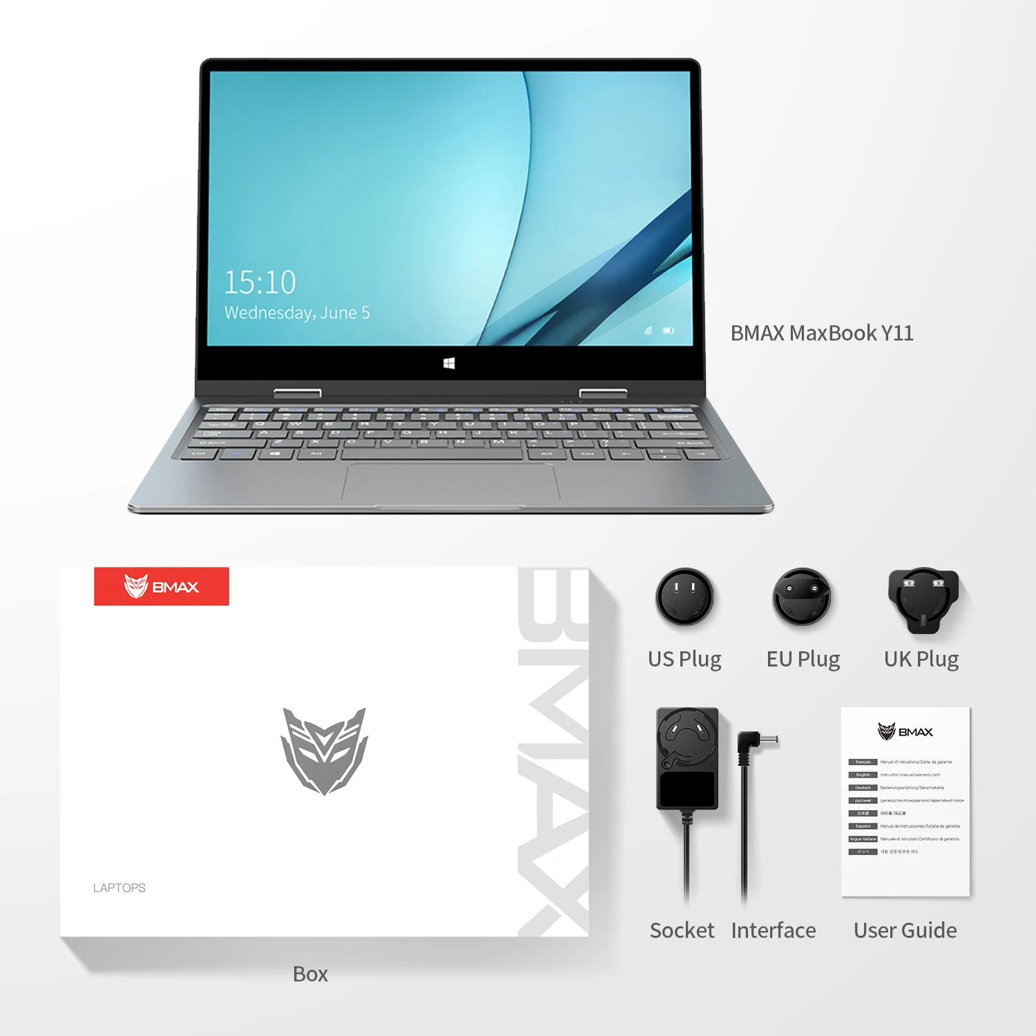 LNMBBS 360 ° ноутбук 11,6 дюймов ноутбук LPDDR4 8 ГБ+ 256 ГБ SSD 1920*1080 FHD ips Камера Двойной Wifi Bluetooth 4,2 сенсорный экран компьютера