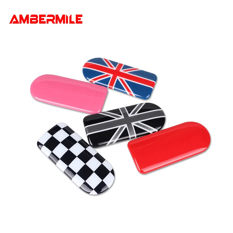 AMBERMILE ABS автомобильный ящик для хранения крышка переключателя ручки Glovebox стикер